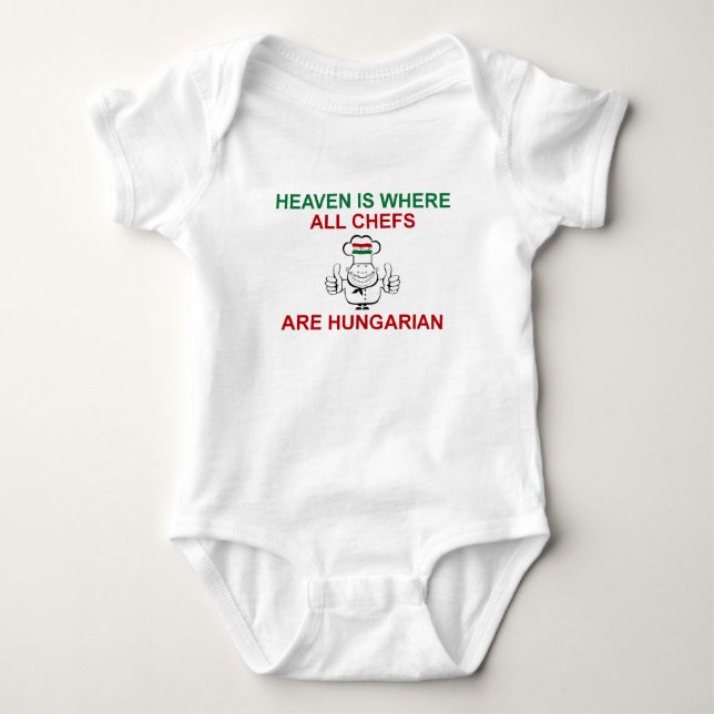 Hungarian Chefs Baby Bodysuit (Front)