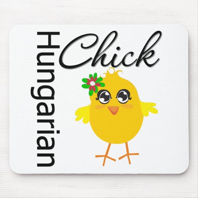 Hungarian Chick Mouse Mat (Front)