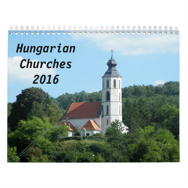 Hungarian churches 2016 calendar (Cover)