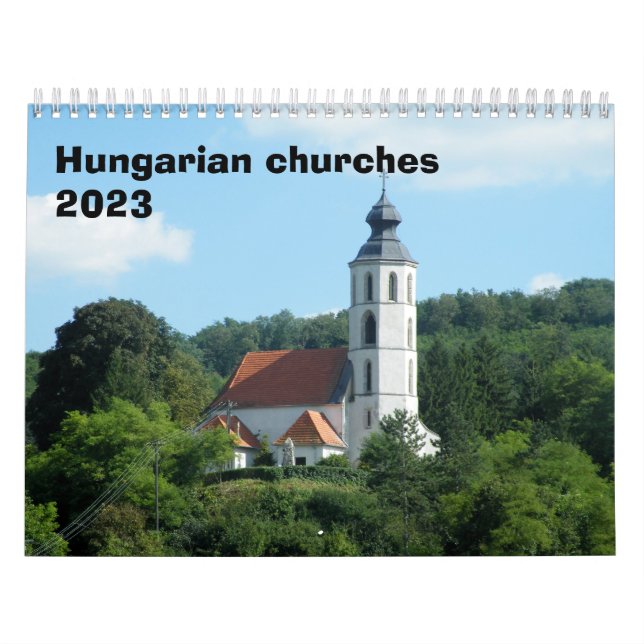 Hungarian churches 2023 calendar (Cover)