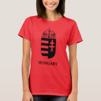 Hungarian Coat of Arms Contemporary Monochrome Art