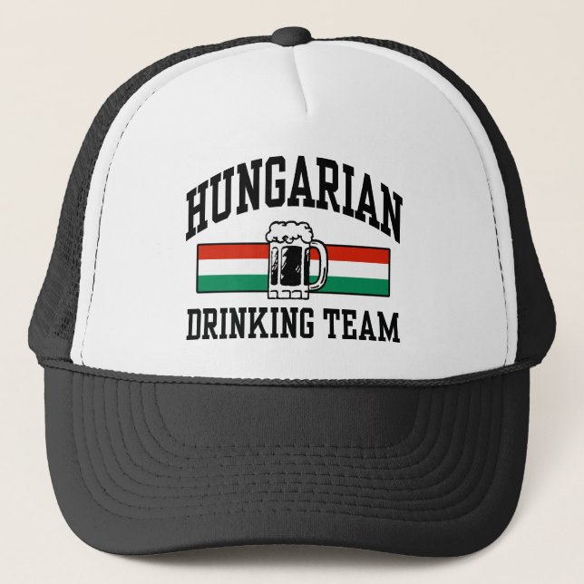 Hungarian Drinking Team Trucker Hat (Front)