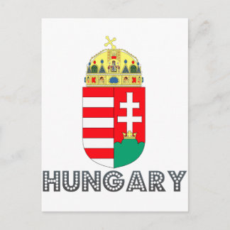 Hungarian Emblem Postcard
