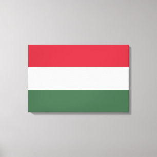 Hungarian Flag Canvas Print