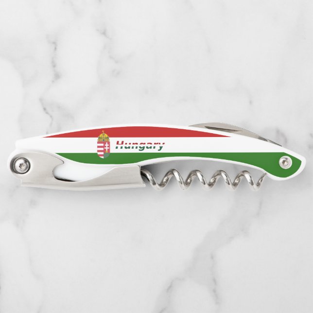Hungarian flag corkscrew (Front)