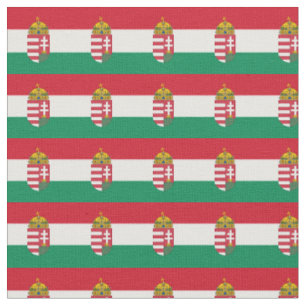 Hungarian flag, Emblem & Hungary fashion /sports Fabric