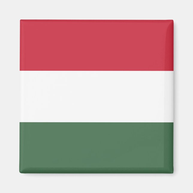 Hungarian Flag Magnet (Front)