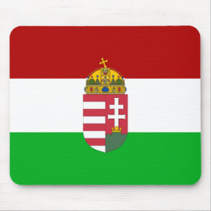 Hungarian flag mouse mat