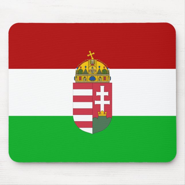 Hungarian flag mouse mat (Front)