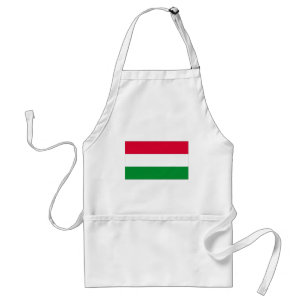 Hungarian flag standard apron