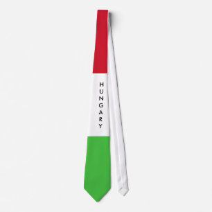 Hungarian Flag Tie