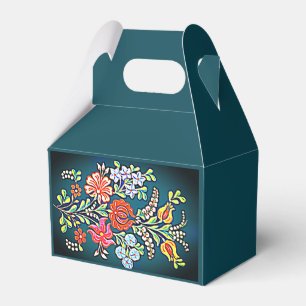 Hungarian Floral Pattern   Favour Box