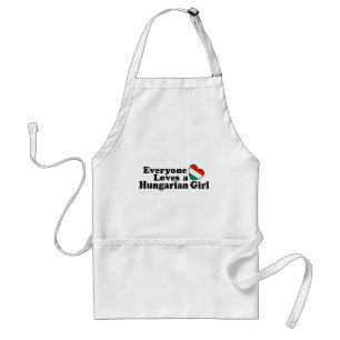 Hungarian Girl Standard Apron