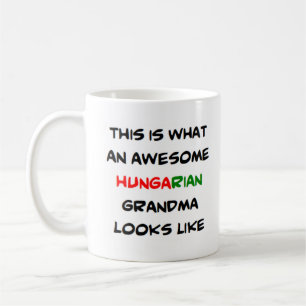 hungarian grandma, awesome coffee mug
