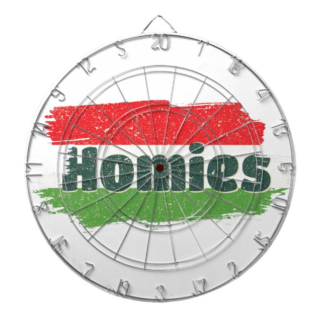Hungarian Homies Dartboard (Front)
