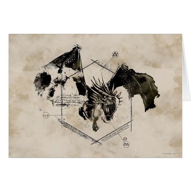 Hungarian Horntail Dragon (Front Horizontal)