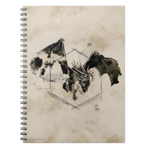 Hungarian Horntail Dragon Notebook
