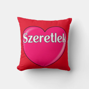 Hungarian - I love you Cushion