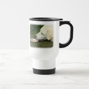 Hungarian Kuvasz 8W04D-12 Travel Mug