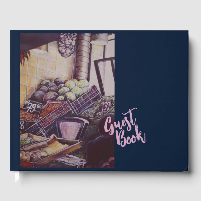 Hungarian Market Place, Budapest Guest Book (Front)