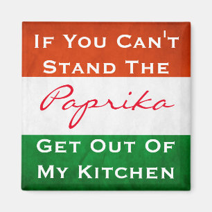 Hungarian Paprika w/Flag Magnet