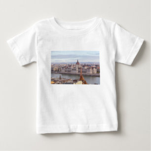 Hungarian Parliament Budapest by day Baby T-Shirt