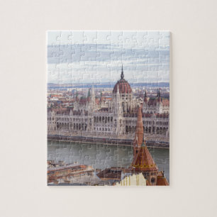 Hungarian Parliament Budapest by day Jigsaw Puzzle