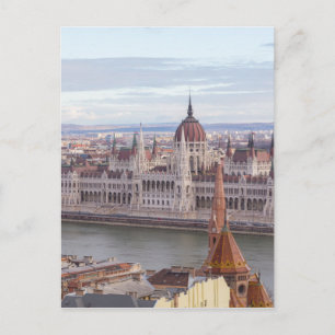 Hungarian Parliament Budapest by day Postcard