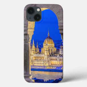 Hungarian Parliament Building at Dusk iPhone 13 Case