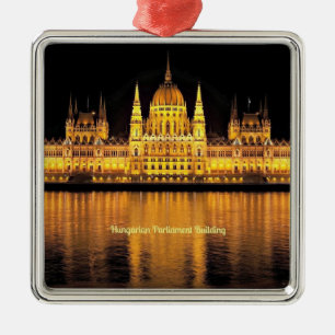 Hungarian Parliament Building  Metal Tree Decoration
