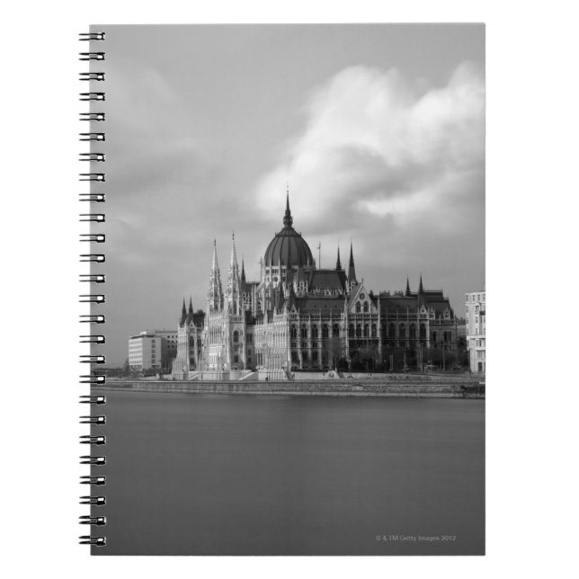 Hungarian Parliament building Notebook (Front)