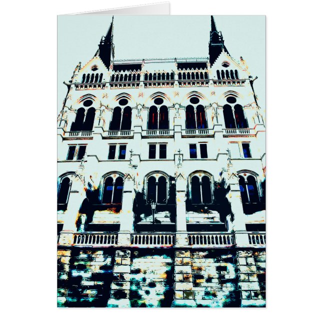 Hungarian Parliament painting (Front)