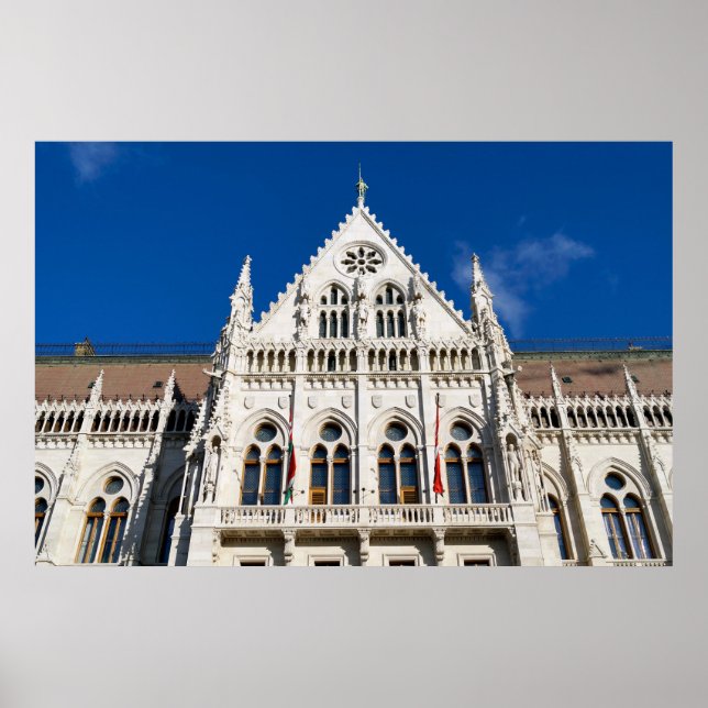 Hungarian Parliament Poster (Front)