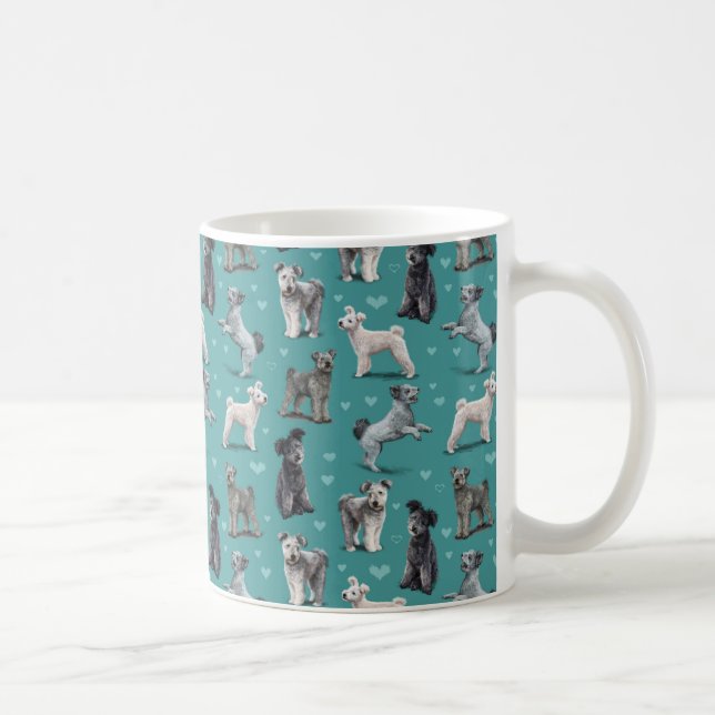 Hungarian Pumi Dogs Coffee Mug (Right)