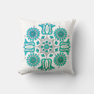 Hungarian Traditional Folk Culture Design Cushion