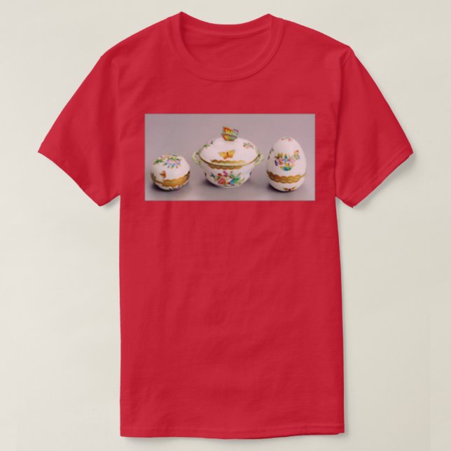 Hungarian traditional Herendi pottery bonboniers 1 T-Shirt (Design Front)