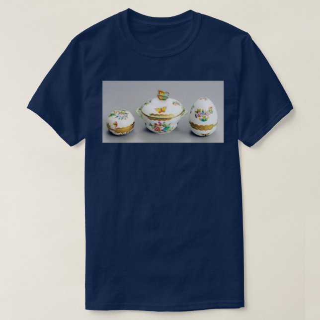 Hungarian traditional Herendi pottery bonboniers 5 T-Shirt (Design Front)