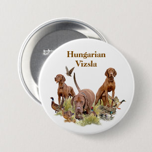 Hungarian Vizsla 7.5 Cm Round Badge