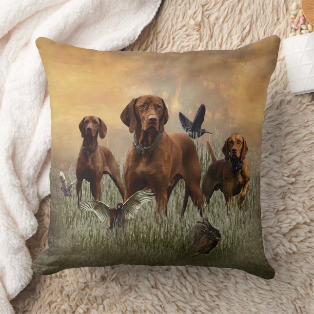 Hungarian Vizsla Art Cushion (Blanket)