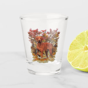 Hungarian Vizsla Art    Shot Glass