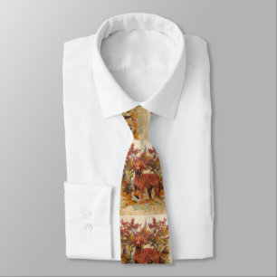 Hungarian Vizsla Art Tie