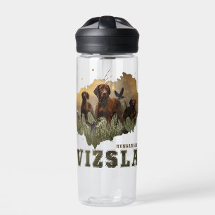 Hungarian Vizsla Art Water Bottle