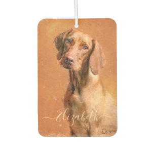 Hungarian Vizsla Dog Car Air Freshener
