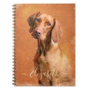 Hungarian Vizsla Dog Notebook