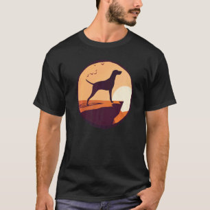 Hungarian Vizsla Dog Retro 13 T-Shirt