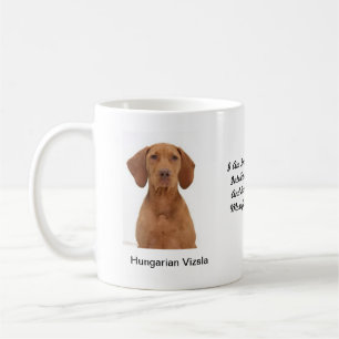 Hungarian Vizsla Mug - With two images and a motif