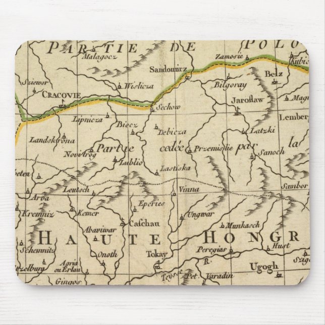 Hungary 3 mouse mat (Front)