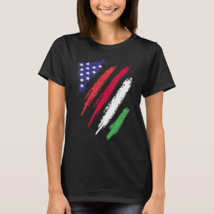 Hungary American Grown Flag USA Patriot Heritage M T-Shirt