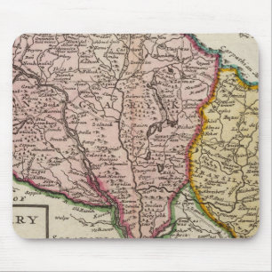 Hungary and Transilvania Mouse Mat