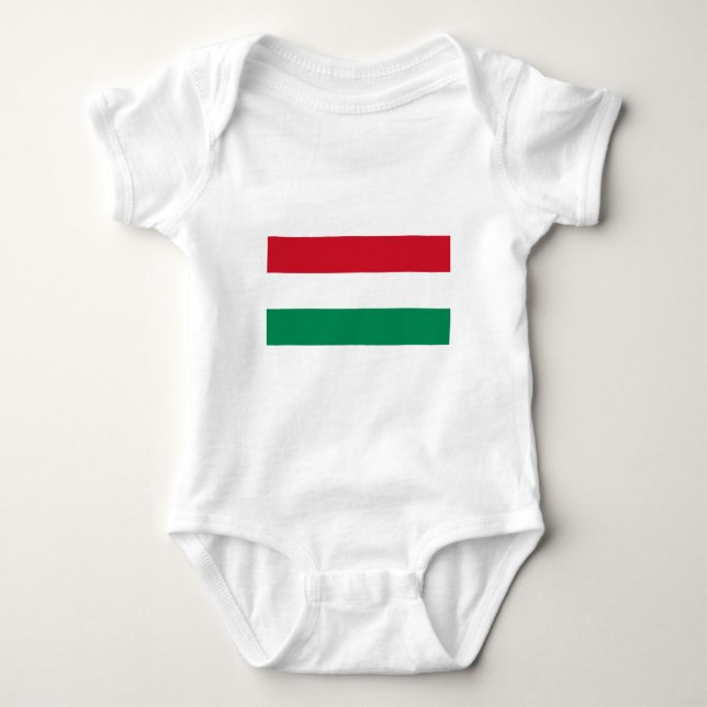 hungary baby bodysuit (Front)